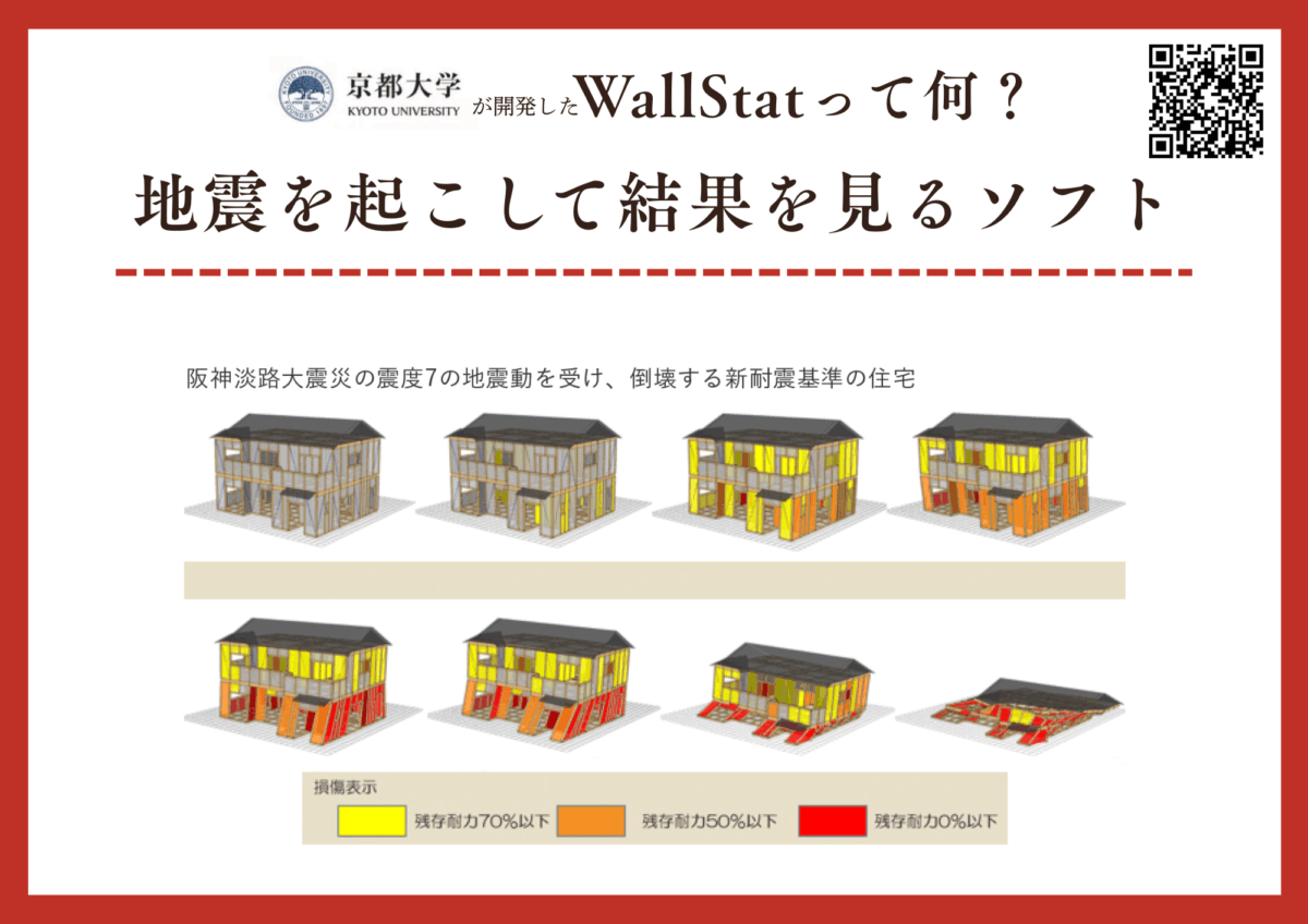 サンキハウスの家づくりノート「地震を起こしてたしかめる理由」のリーフレット表紙